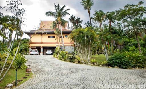 Luxury Thai-Style 7-Bedroom Vichuda Hills Villa for Sale in Layan Phuket - Massive 5,400 sqm Land Plot