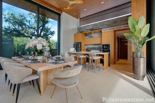 High-End 4 Bedroom Pool Villas – Modern Design & Privileged Privacy – Bangtao Beach, Phuket