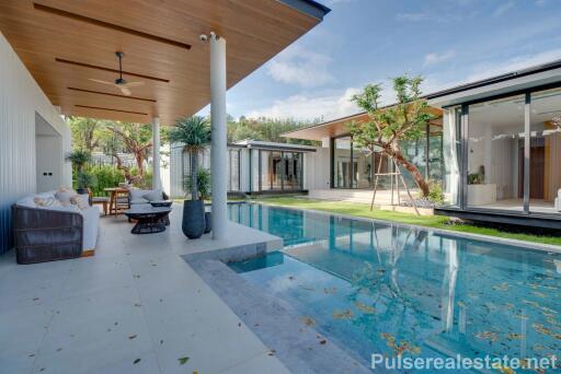 High-End 4 Bedroom Pool Villas – Modern Design & Privileged Privacy – Bangtao Beach, Phuket
