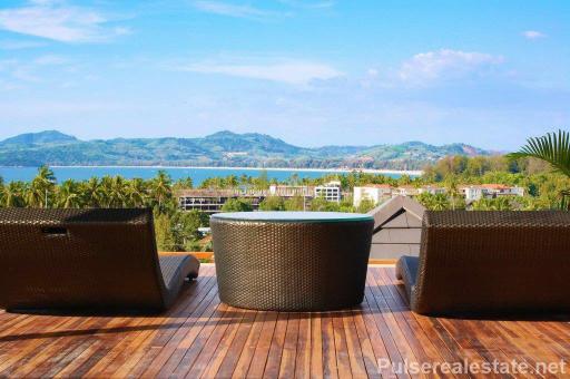 3 Bedroom Surin Sabai Sea View Penthouse with Private Rooftop Pool