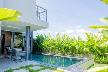 2 Bedroom Hi-Tech Solar Power Panel Integrated Pool Villas near Laguna Phuket