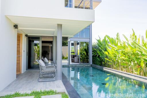 2 Bedroom Hi-Tech Solar Power Panel Integrated Pool Villas near Laguna Phuket