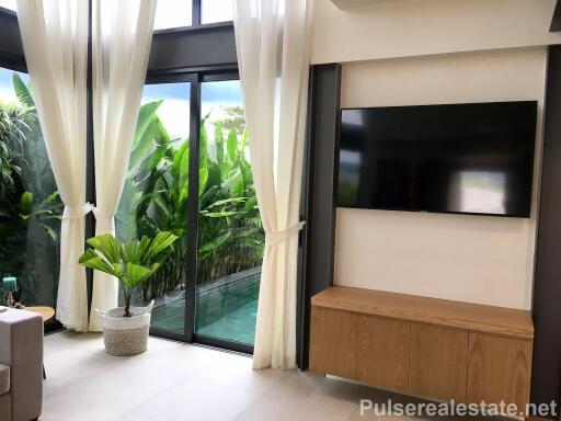 2 Bedroom Hi-Tech Solar Power Panel Integrated Pool Villas near Laguna Phuket