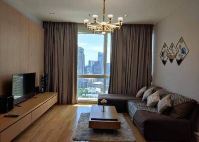 🔥 Very good price 🔥 2 bed, large room, high floor, fully furnished | GEN 096-610-4566