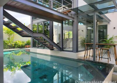 Hi-Tech 3 Bedroom Loft Style Private Pool Villa – Buy Solar Powered Villas in Phuket