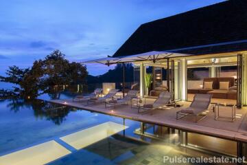 Luxury Patong Bay Sea View 5 Bedroom Pool Villa for Sale