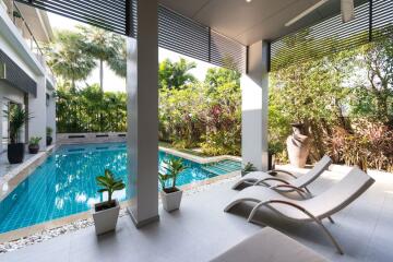 Modern Solar Powered 4 Bed Family Pool Villa in Layan For Sale (Non-Estate)