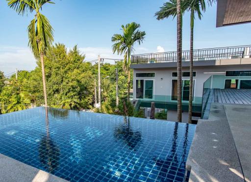 Stunning 8 Bedroom Ocean View Resort Style Villa – 3 Private Pools with Zip-Line