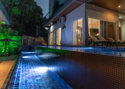 Stunning 8 Bedroom Ocean View Resort Style Villa – 3 Private Pools with Zip-Line