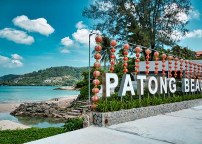 Land for sale in Patong, Phuket, 730 meters from Beach
