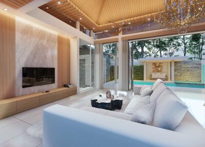 Spacious Luxury 3 Bedroom Private Pool Villas, Nai Yang Beach, Phuket