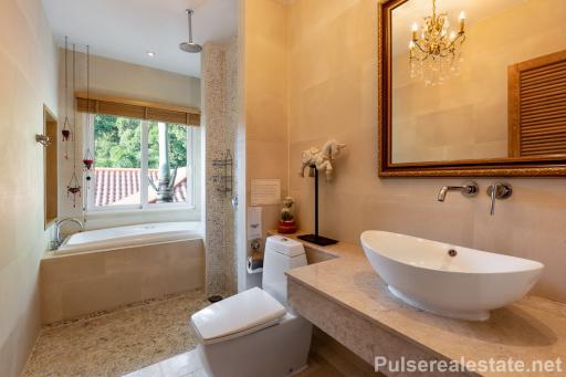 8-Bedroom Thai Bali Style Luxury Villa, Kalim Patong Bay Sea Views