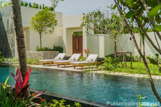 Luxury Tropical Private Pool Villas w/ Large Plots & Rooftop Sala near Bangtao Beach / Layan Beach