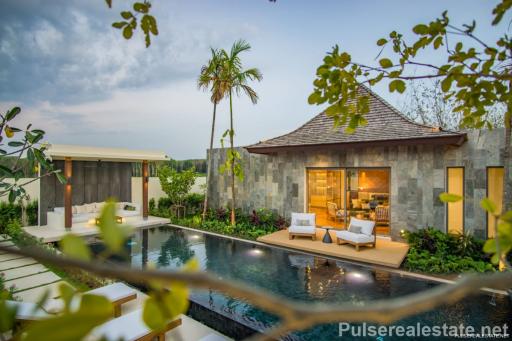 Luxury Tropical Private Pool Villas w/ Large Plots & Rooftop Sala near Bangtao Beach / Layan Beach