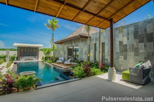 Luxury Tropical Private Pool Villas w/ Large Plots & Rooftop Sala near Bangtao Beach / Layan Beach