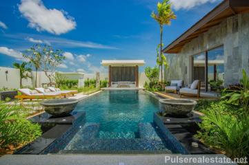 Luxury Tropical Private Pool Villas w/ Large Plots & Rooftop Sala near Bangtao Beach / Layan Beach