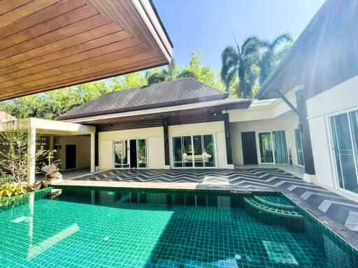 Family House for Sale near Woodlands Estate Koh Kaew, Phuket, Private Pool and Garden