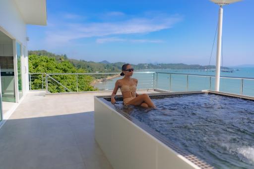 Beach Access Villa with Private Jetty, Private Pool and Naka Sea Views, Phuket