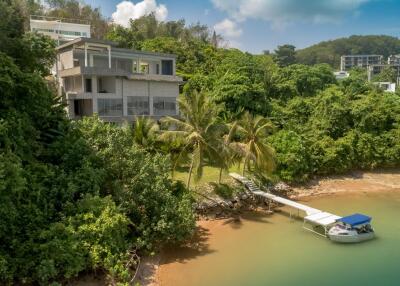 Beach Access Villa with Private Jetty, Private Pool and Naka Sea Views, Phuket