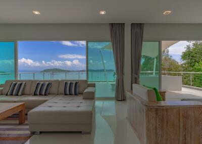 Beach Access Villa with Private Jetty, Private Pool and Naka Sea Views, Phuket