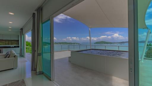 Beach Access Villa with Private Jetty, Private Pool and Naka Sea Views, Phuket