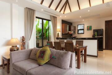 Boutique Resort for Sale in Phuket: 35% below market value, 15% ROI potential, 5 Pool Villas + Reception & Office