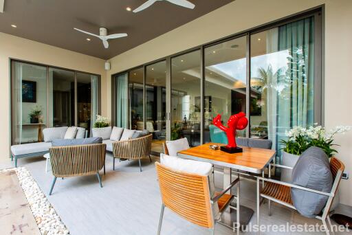 Solar-Powered Modern 3 Bed Family Pool Villa in Layan For Sale (Non-Estate)