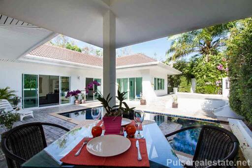 Balinese Style 4-Bedroom Mountain View Villa in Chalong for Sale