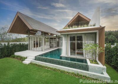 3+1 Bedroom Pool Villa in Traditional Thai Design for Sale, Bangtao, Phuket