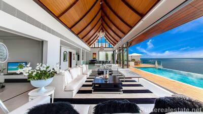 Luxury 5 Bedroom Villa with West Facing Sea & Beach Views, Phuket Thailand