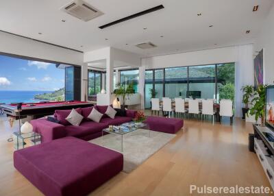 Six Bedroom Sea View Super Villa for Sale - Kalim Beach, Phuket