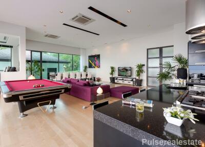 Six Bedroom Sea View Super Villa for Sale - Kalim Beach, Phuket