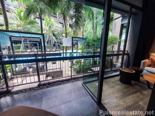 Elegant 1 Bedroom Pool Access Serviced Apartment for Sale, Nai Harn, Phuket