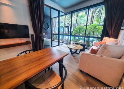 Elegant 1 Bedroom Pool Access Serviced Apartment for Sale, Nai Harn, Phuket