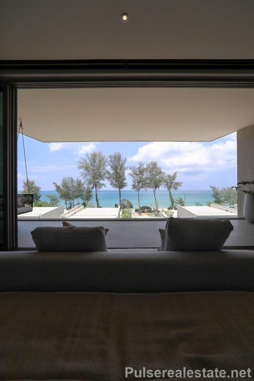 Beachfront Sea View Private Pool Residences for Sale at Natai Beach