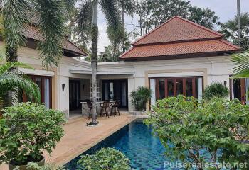 Recently Renovated Pool Villa for Sale, Sai Taan, Phuket, Big Swimming Pool, Big Garden