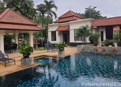 Recently Renovated Pool Villa for Sale, Sai Taan, Phuket, Big Swimming Pool, Big Garden