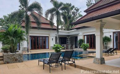 Recently Renovated Pool Villa for Sale, Sai Taan, Phuket, Big Swimming Pool, Big Garden