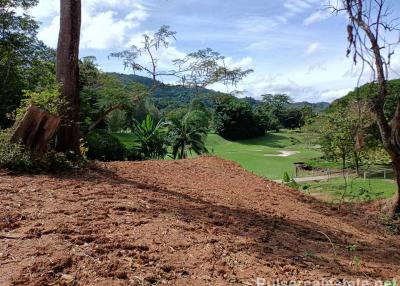 Golf View Land Plot for Sale in Kathu - Build Your Own Large Luxury Villa in Phuket