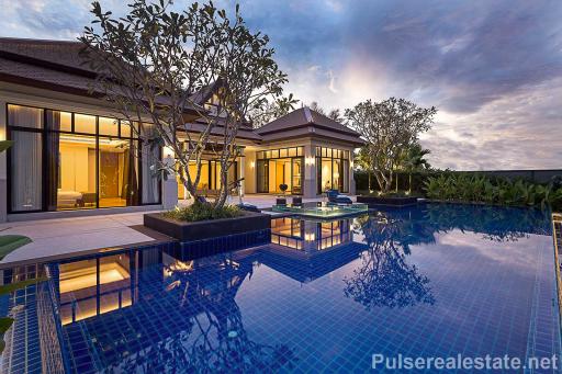 Exclusive 5-Bedroom Private Waterfront Residences in Laguna, Phuket