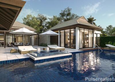 Exclusive 3-Bedroom Private Waterfront Residences in Laguna, Phuket