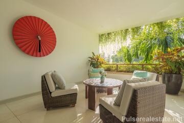 Spacious 2 Bedroom Apartment at the Chava Surin, Overlooking the Beach