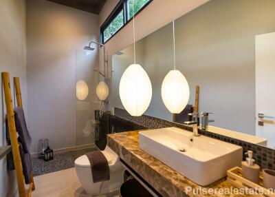 4-6% Rental Guarantee for 30 Years - Zen Style Deluxe Pool Villa for Sale, near Laguna, Phuket