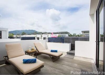 4 Bedroom Rooftop Pool Villa for Sale Laguna Park, Phuket
