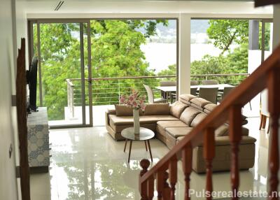 Modern Sea View Atika Townhouse Overlooking Patong Bay for Sale