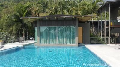 Lavishly Furnished 5 Bedroom Sea View Pool Villa in the Hills of Layan for Sale