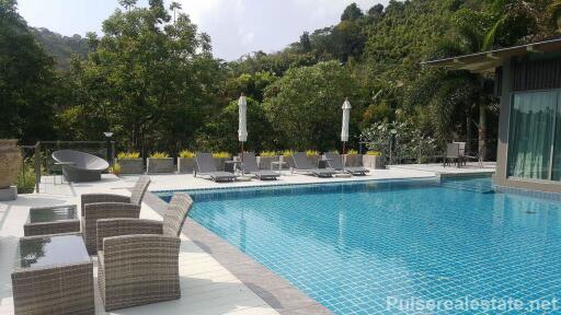 Lavishly Furnished 5 Bedroom Sea View Pool Villa in the Hills of Layan for Sale