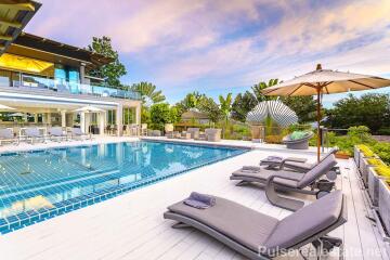 Lavishly Furnished 5 Bedroom Sea View Pool Villa in the Hills of Layan for Sale