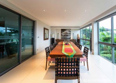 Modern 7-Bedroom Sea View Pool Villa in the Hills of Layan, Phuket