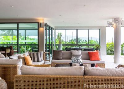 Modern 7-Bedroom Sea View Pool Villa in the Hills of Layan, Phuket